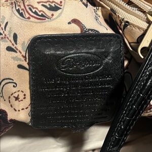 Brighton Beige and Black Women's Bag